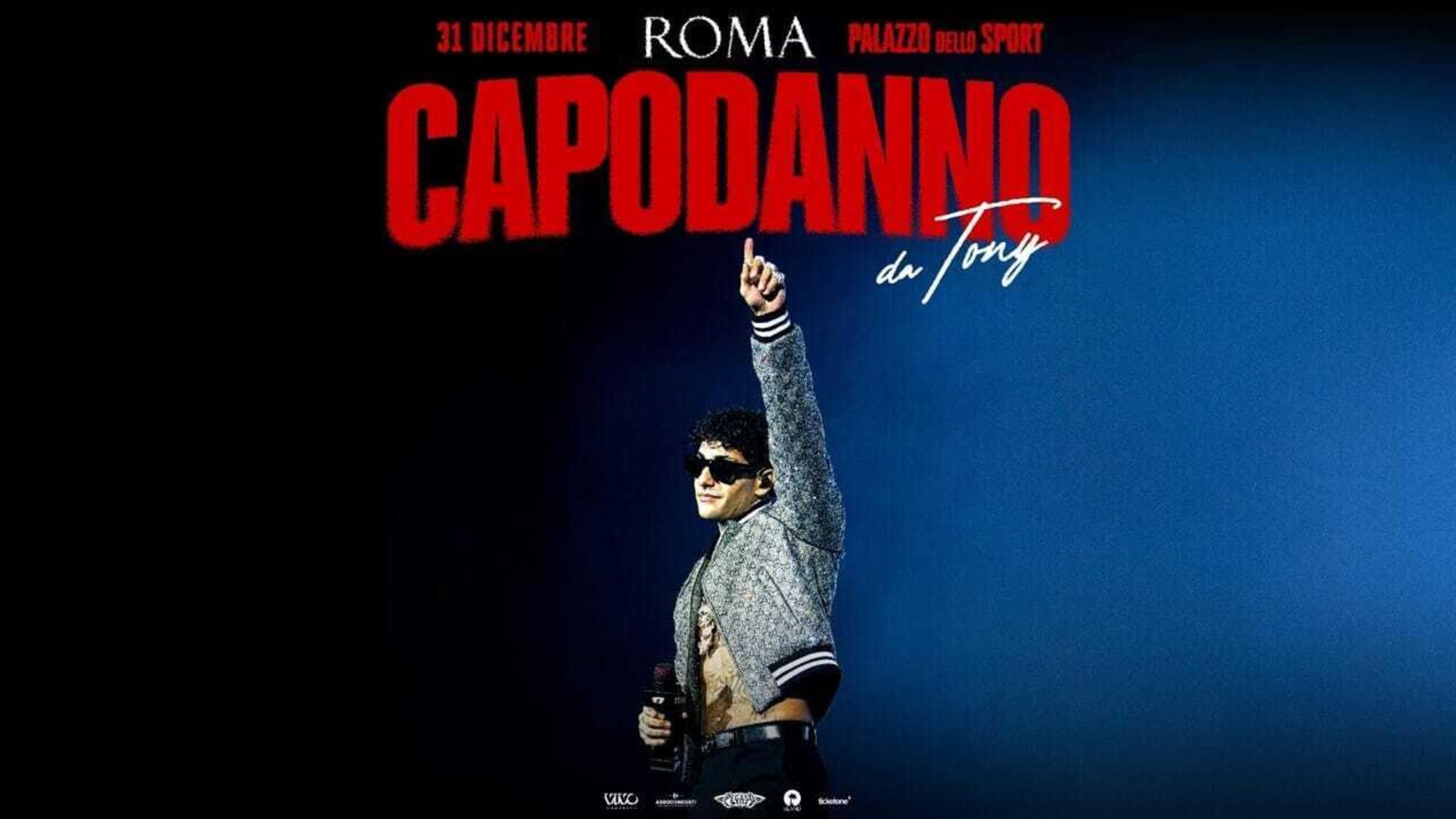 La locandina del &quot;Capodanno da Tony&quot;