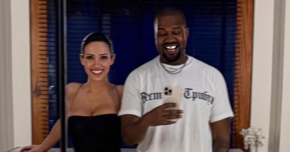 Bianca Censori con Kanye West saluta il 2025 a colpi di cu*o (e col sorriso). E intanto i figli di Ye e Kim Kardashian... [FOTO]