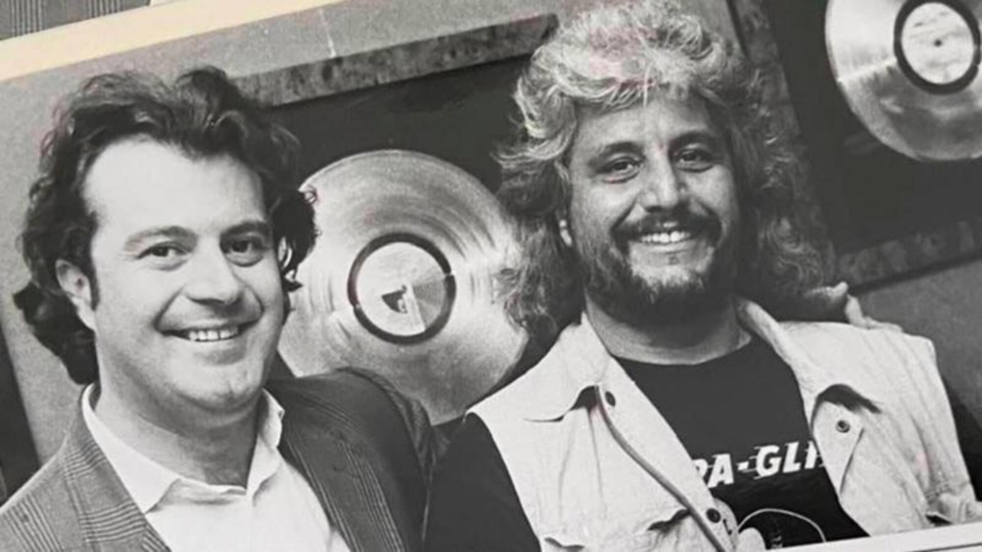 Pino Daniele e Stefano Senardi