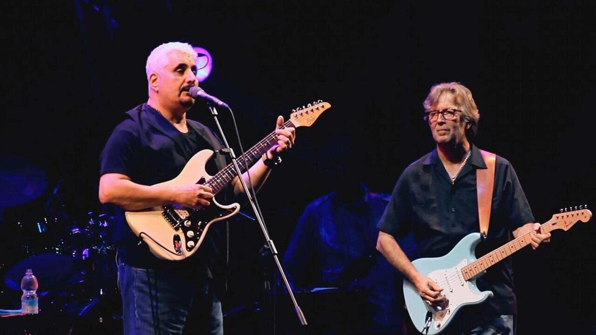 Pino Daniele e Eric Clapton