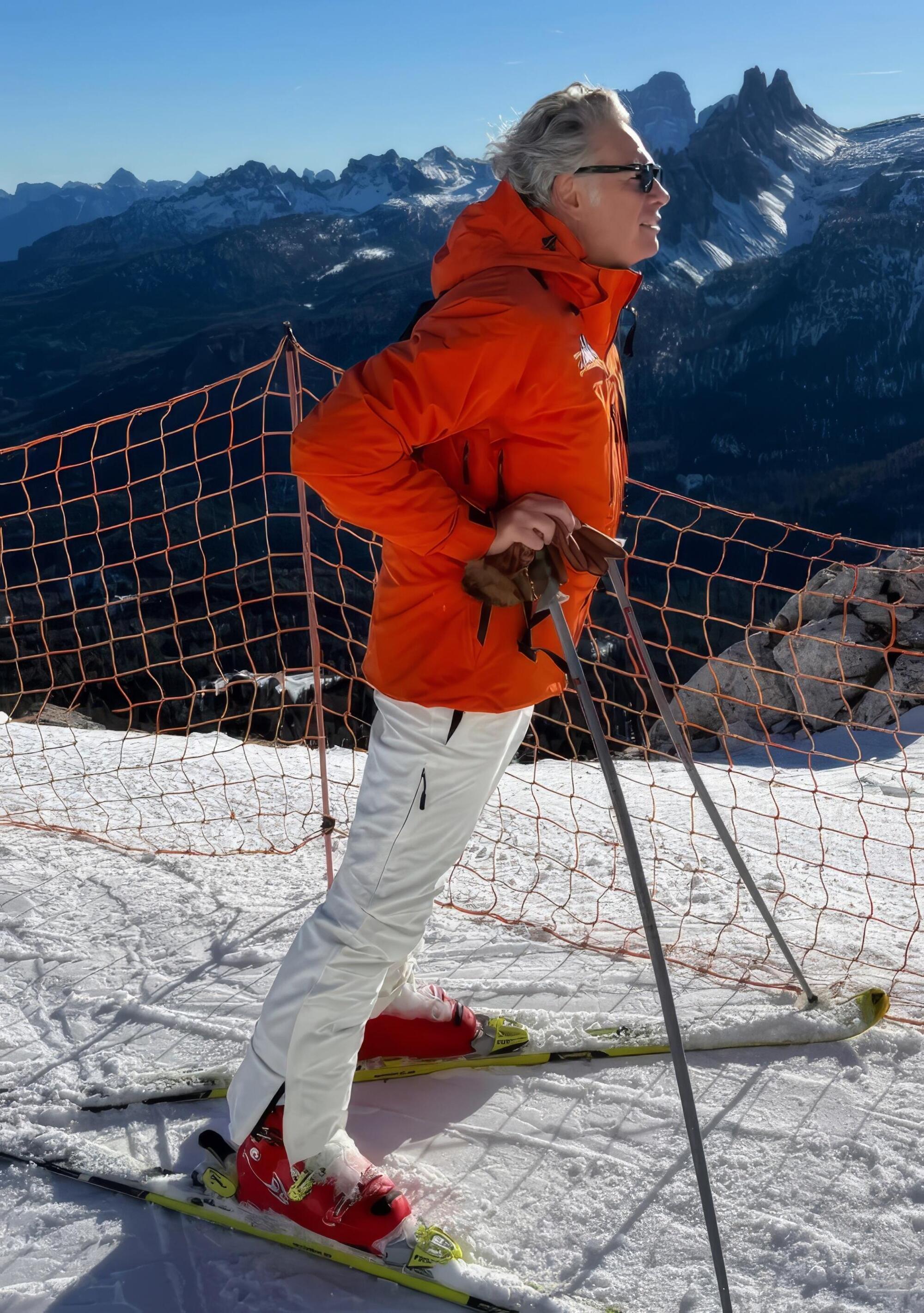 roberto parodi neve cortina sci