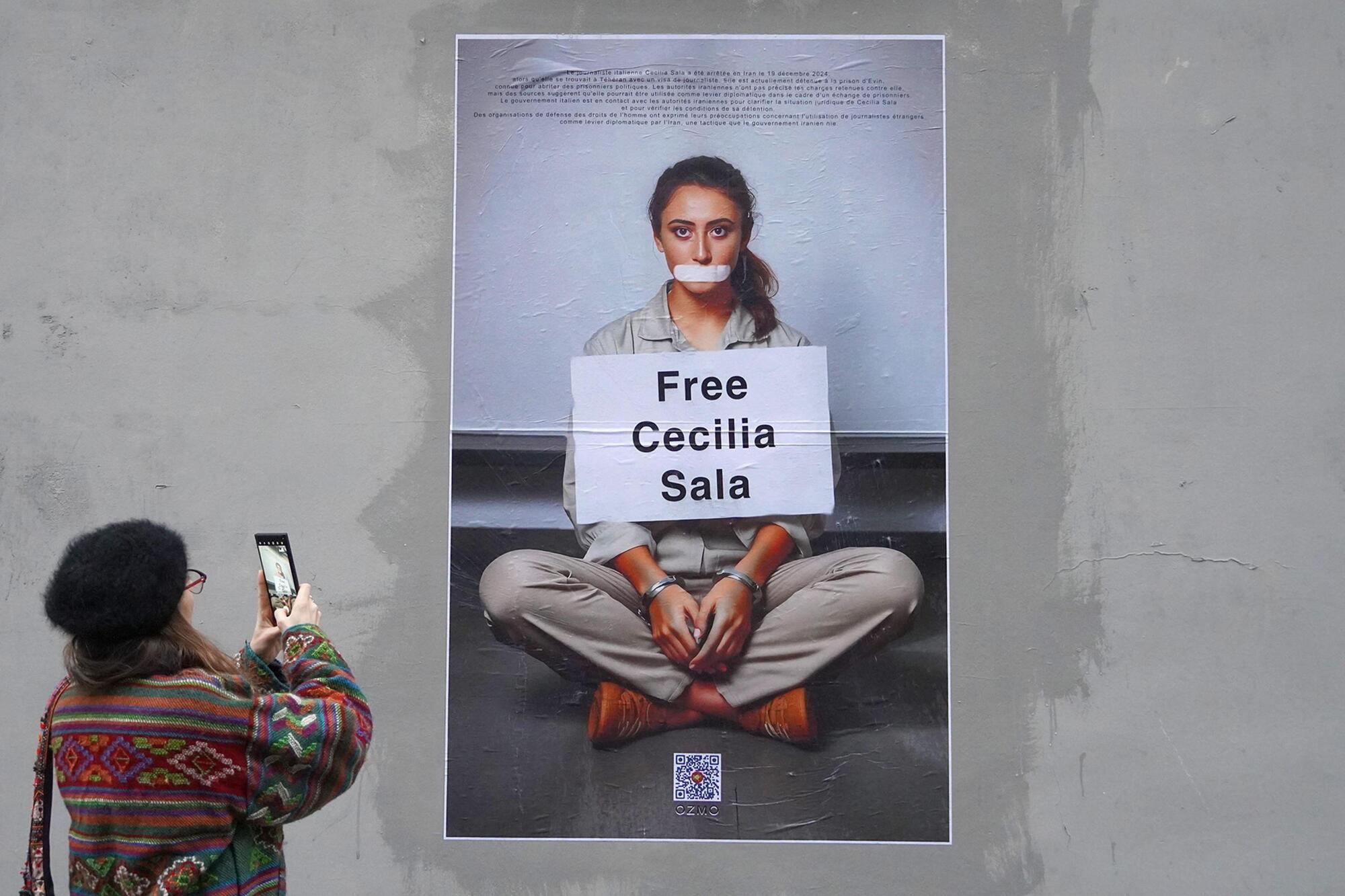 Gli appelli per la liberazione di Cecilia Sala