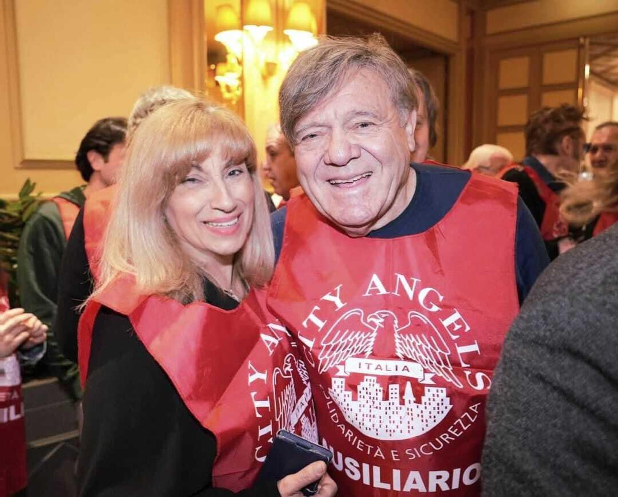 Donatella Lavizzari Della Torre e Beppe Carletti