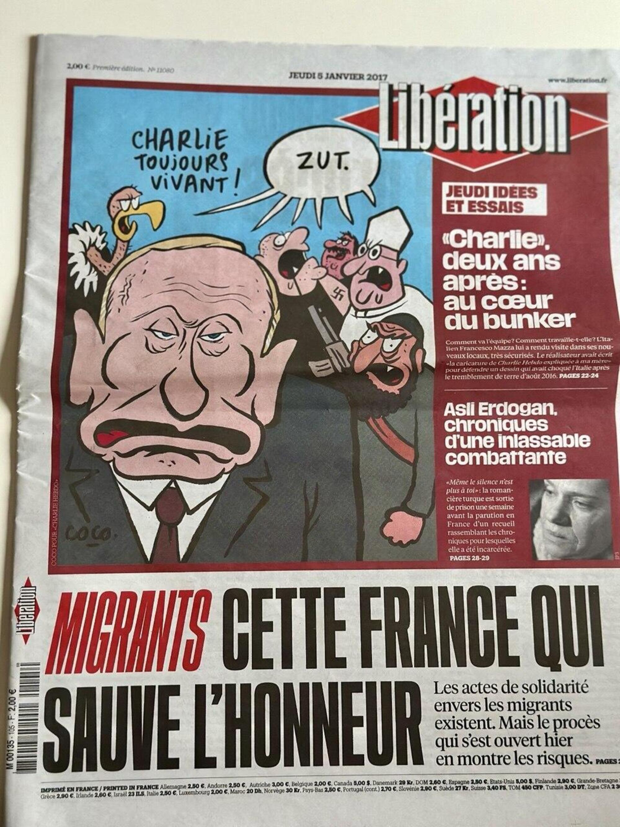 Il reportage mai pubblicato in Italia dalla redazione di Charlie Hebdo