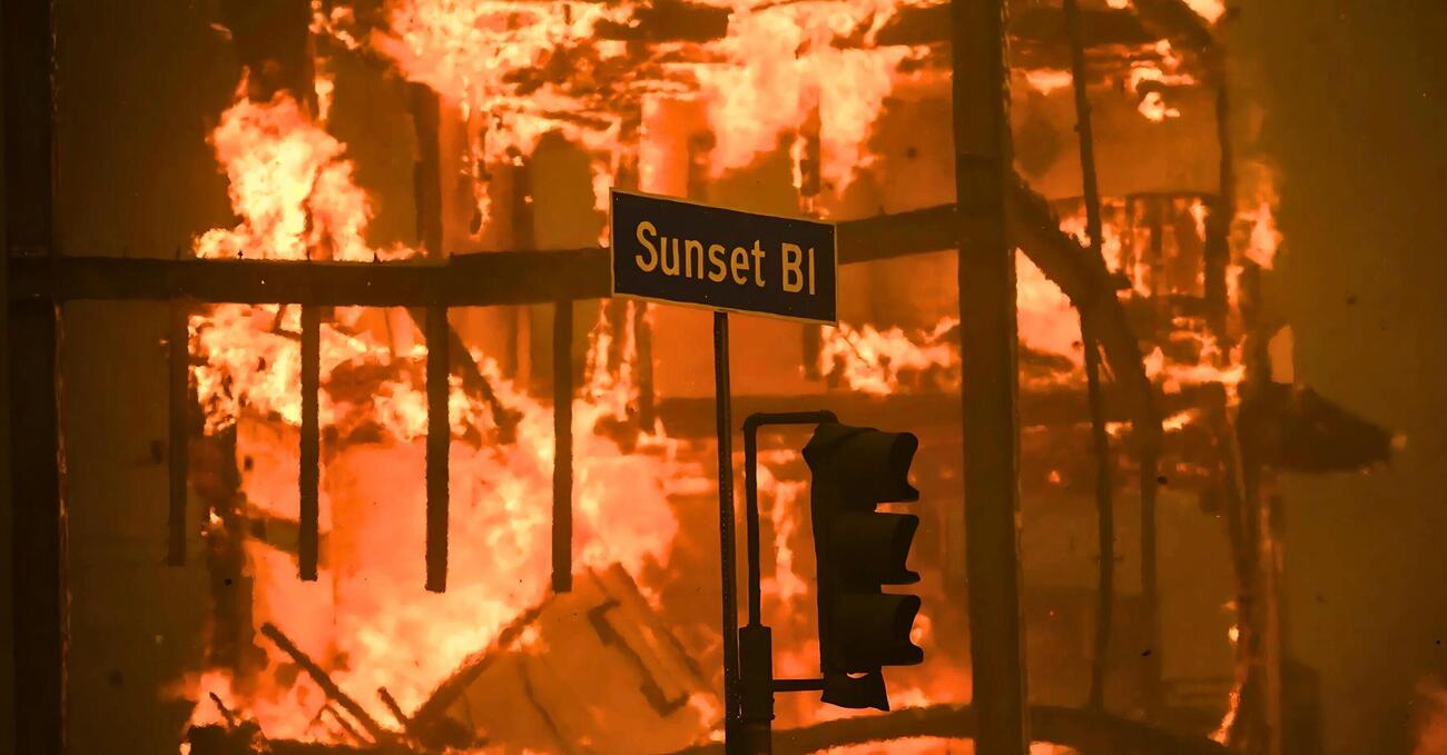 Incendio di Los Angeles, ma perch&eacute; le celebrit&agrave; come Paris Hilton riescono a essere fuori dal mondo anche quando il loro brucia? Tra piscine e ville, James Woods e soci vip non ne azzeccano una: e il disastro si fa tragicommedia