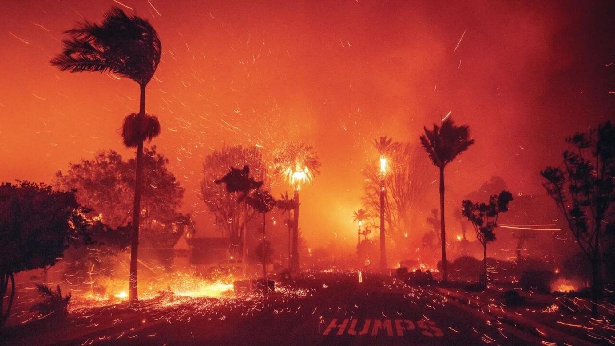 Los Angeles in fiamme