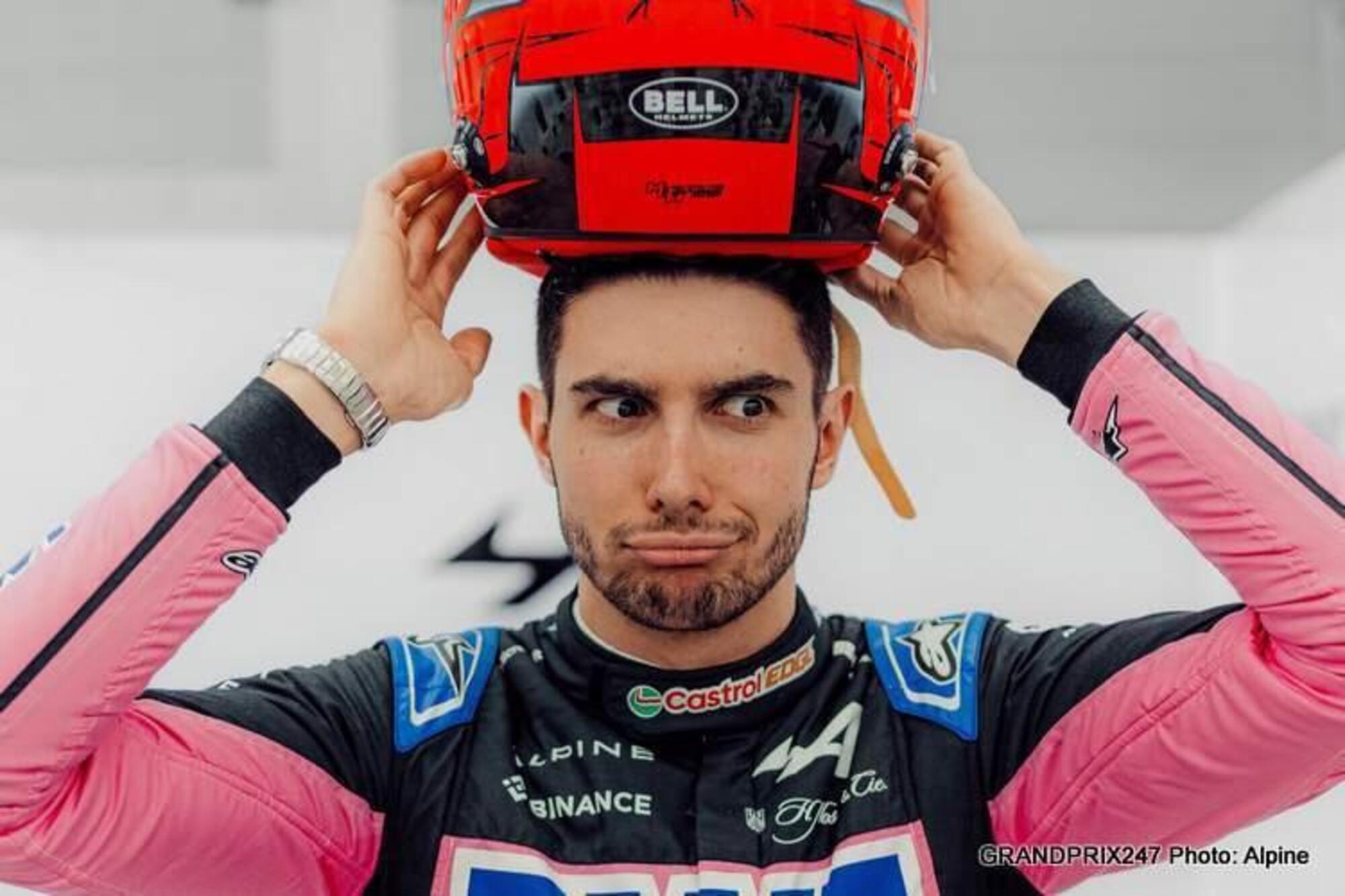 Esteban Ocon, ex pilota Alpine, pronto per il 2025 con la Haas