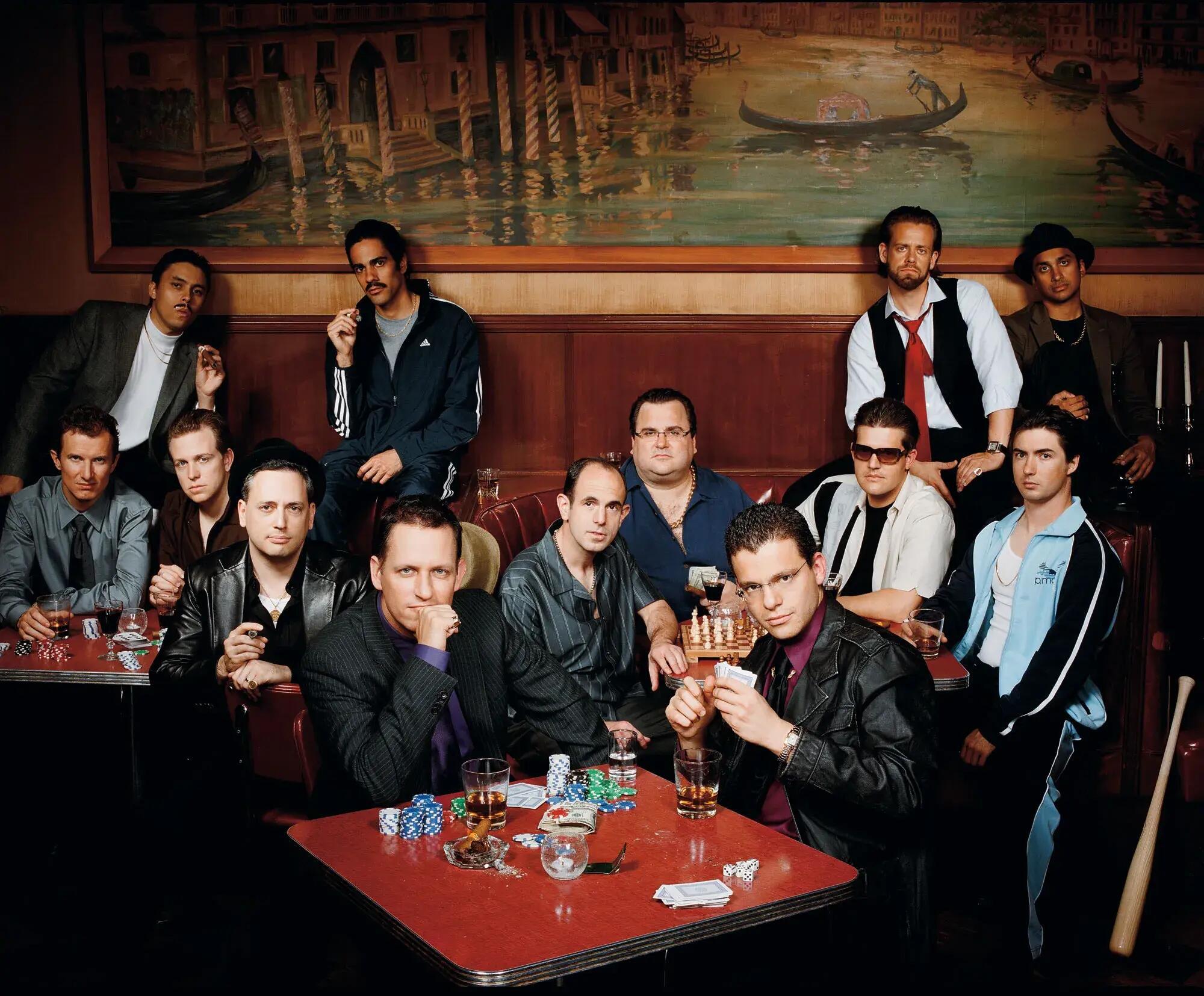 I presunti appartenenti alla &quot;Paypal Mafia&quot; ritratti da Fortune nel 2007