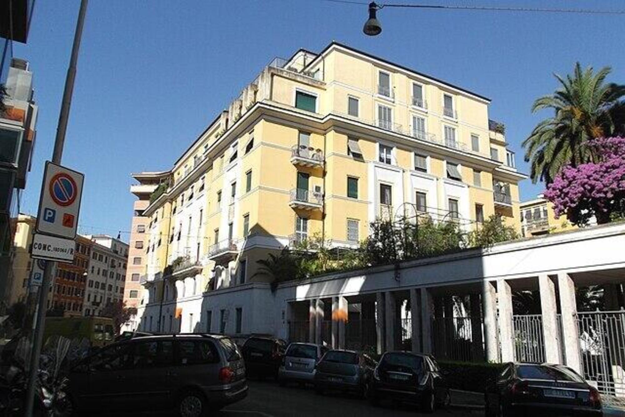 Il palazzo in via Poma a Roma dove &egrave; stata uccisa Simonetta Cesaroni