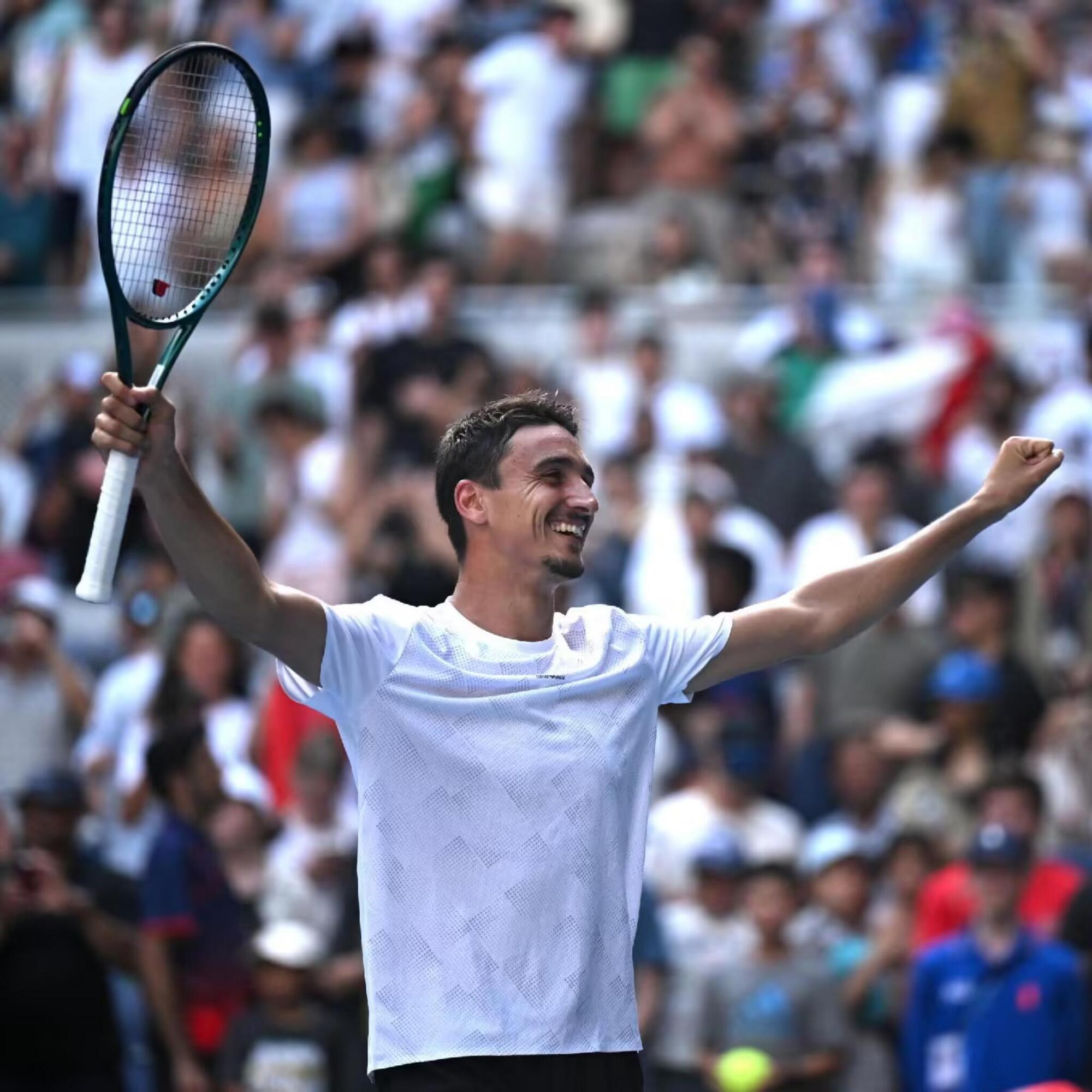 Lorenzo Sonego e la gioia per i quarti agli Australian Open