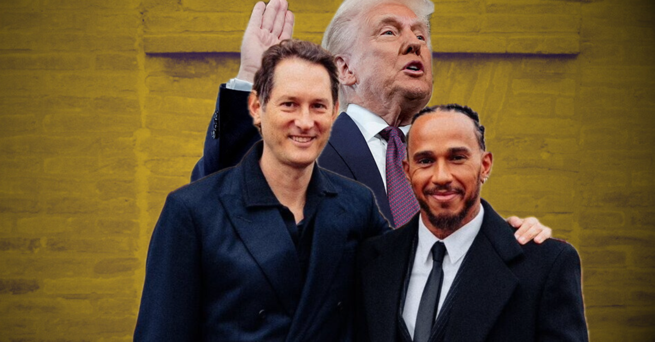 John Elkann, davvero ha preferito Lewis Hamilton (in Ferrari) a Trump? Salta la cerimonia del presidente, ma se proprio The Donald potesse salvare Stellantis (che ora vende meno di Renault)? Dai dazi all&rsquo;auto elettrica e&hellip;