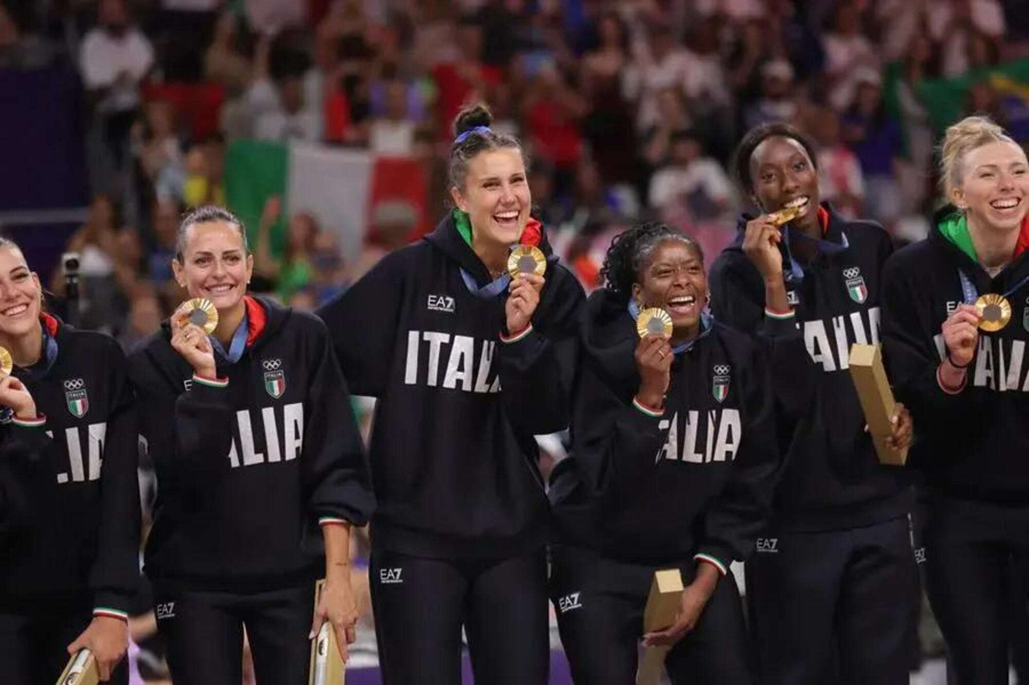 L&#039;italvolley femminile e la medaglia d&#039;oro vinta a Parigi 2024