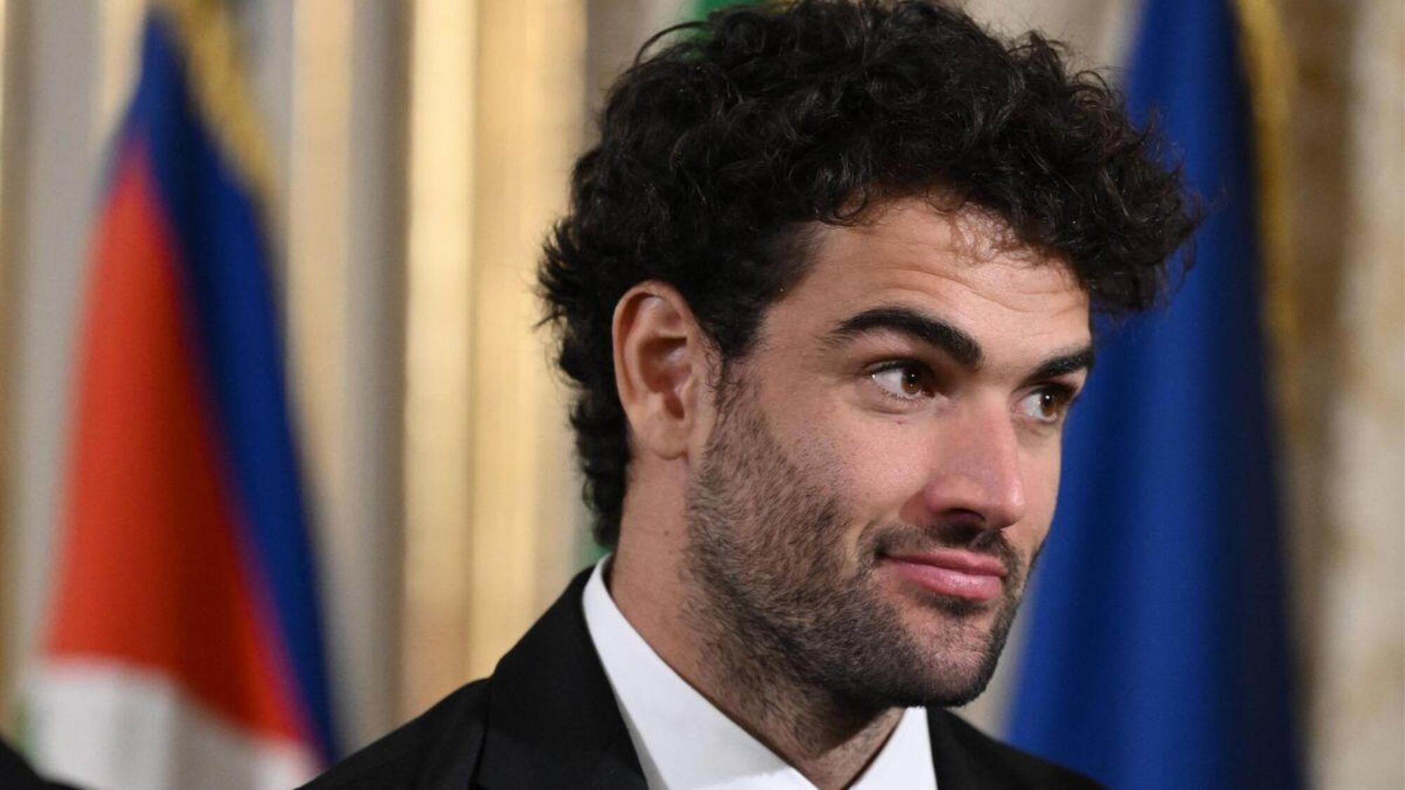 Matteo Berrettini al Quirinale ha tenuto il discorso al posto di Sinner