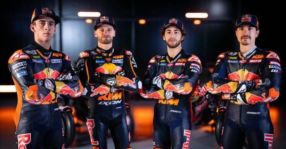 MotoGP 2025: KTM c&#039;&egrave; e ha pure grandi ambizioni. Ma a noi viene da dire &quot;tanti auguri a Meda e Sanchini&quot; dopo l&#039;unveiling di oggi