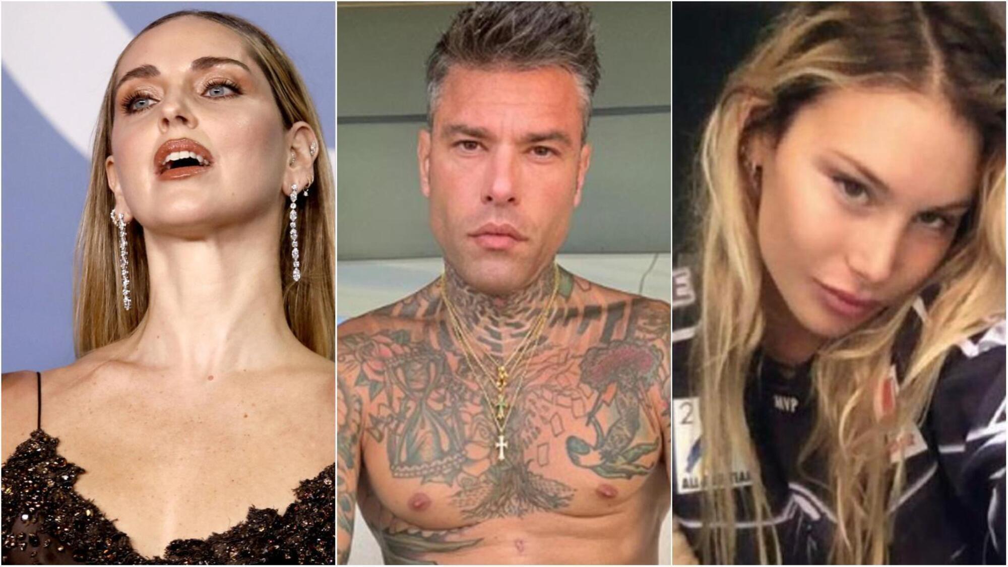 Chiara Ferragni, Fedez e Angelica Montini (la presunta amante del rapper)