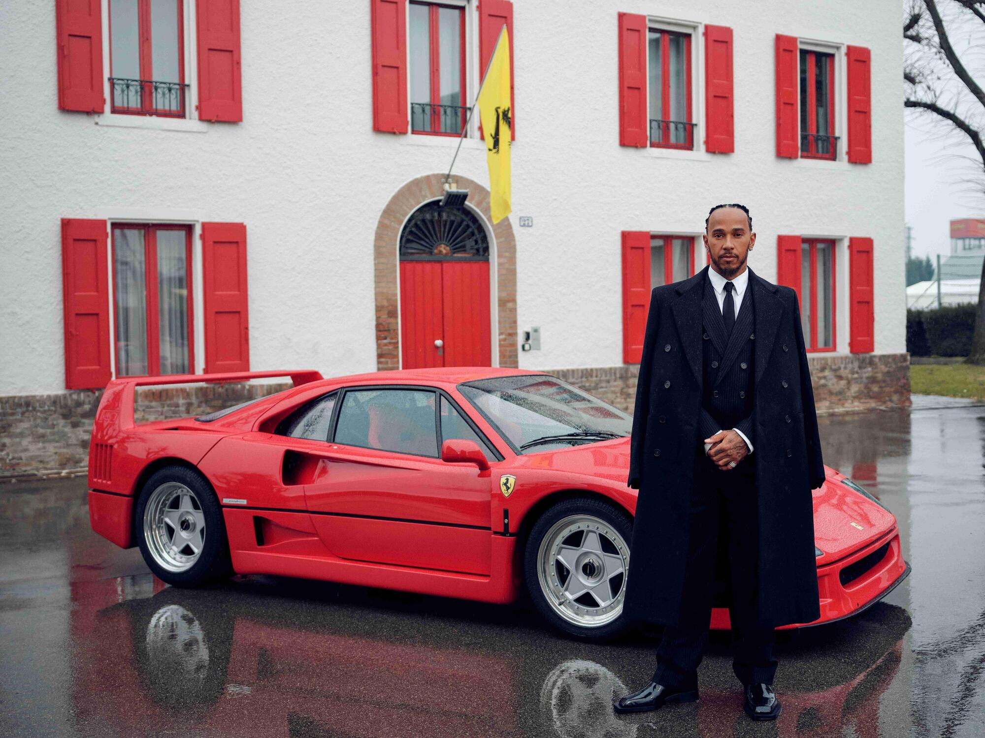 Lewis Hamilton Ferrari F40