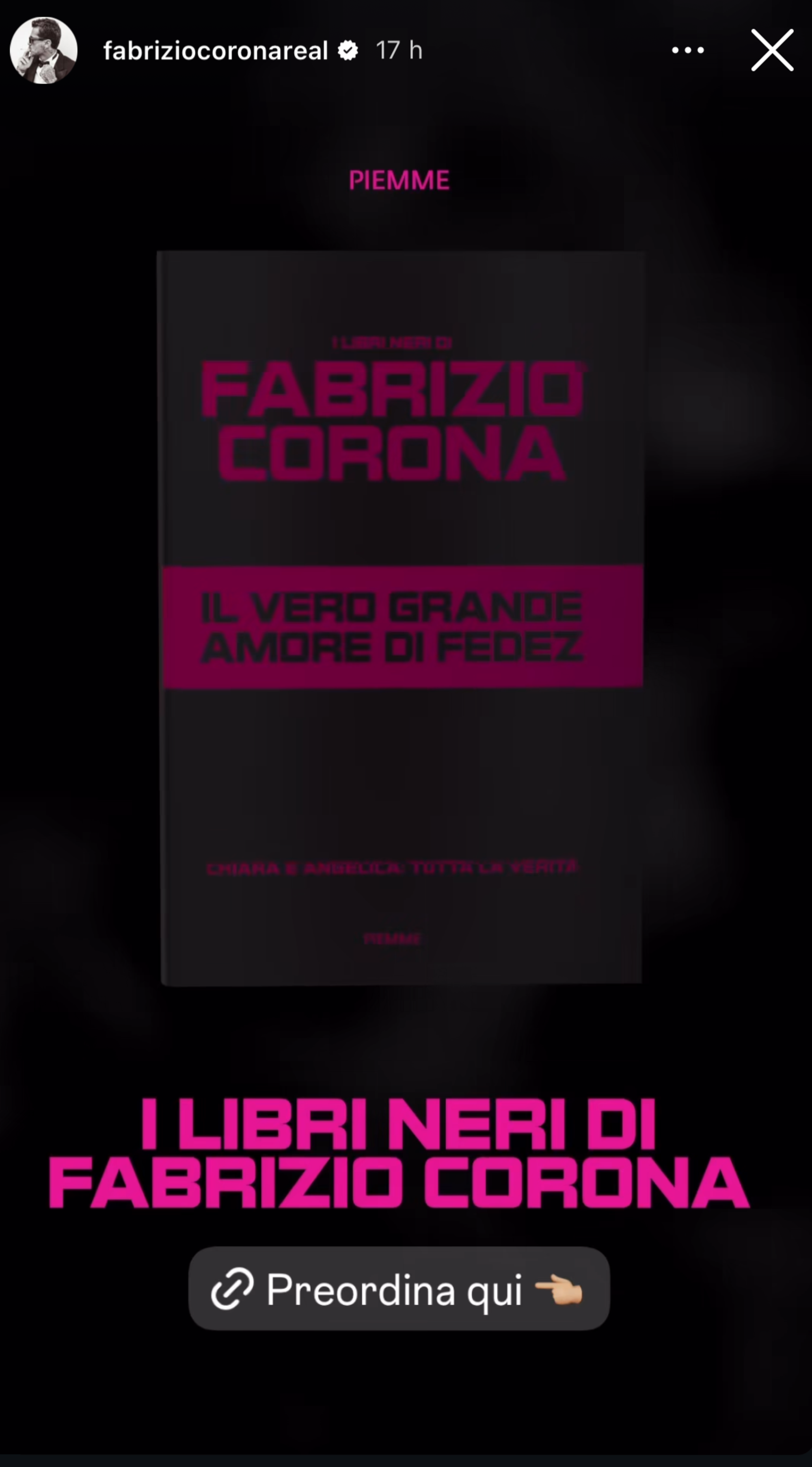 Fabrizio Corona libro