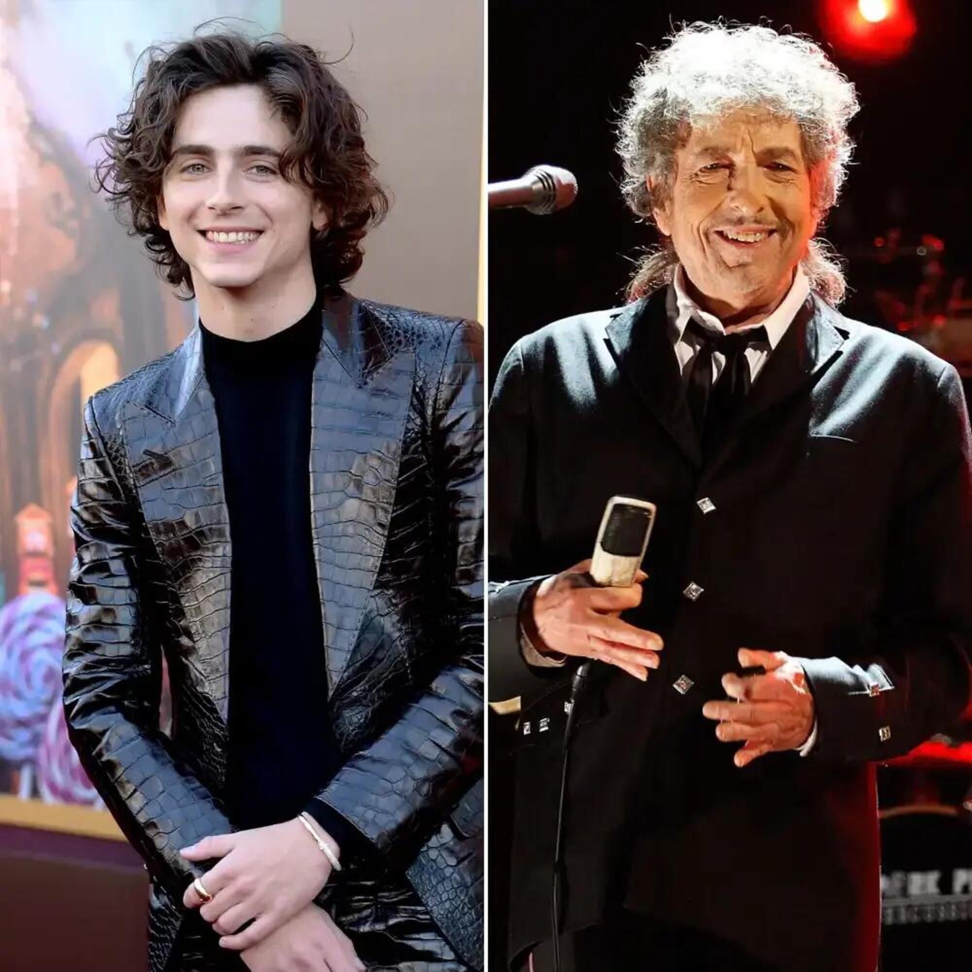 Timoth&eacute;e Chalamet&nbsp;e Bob Dylan