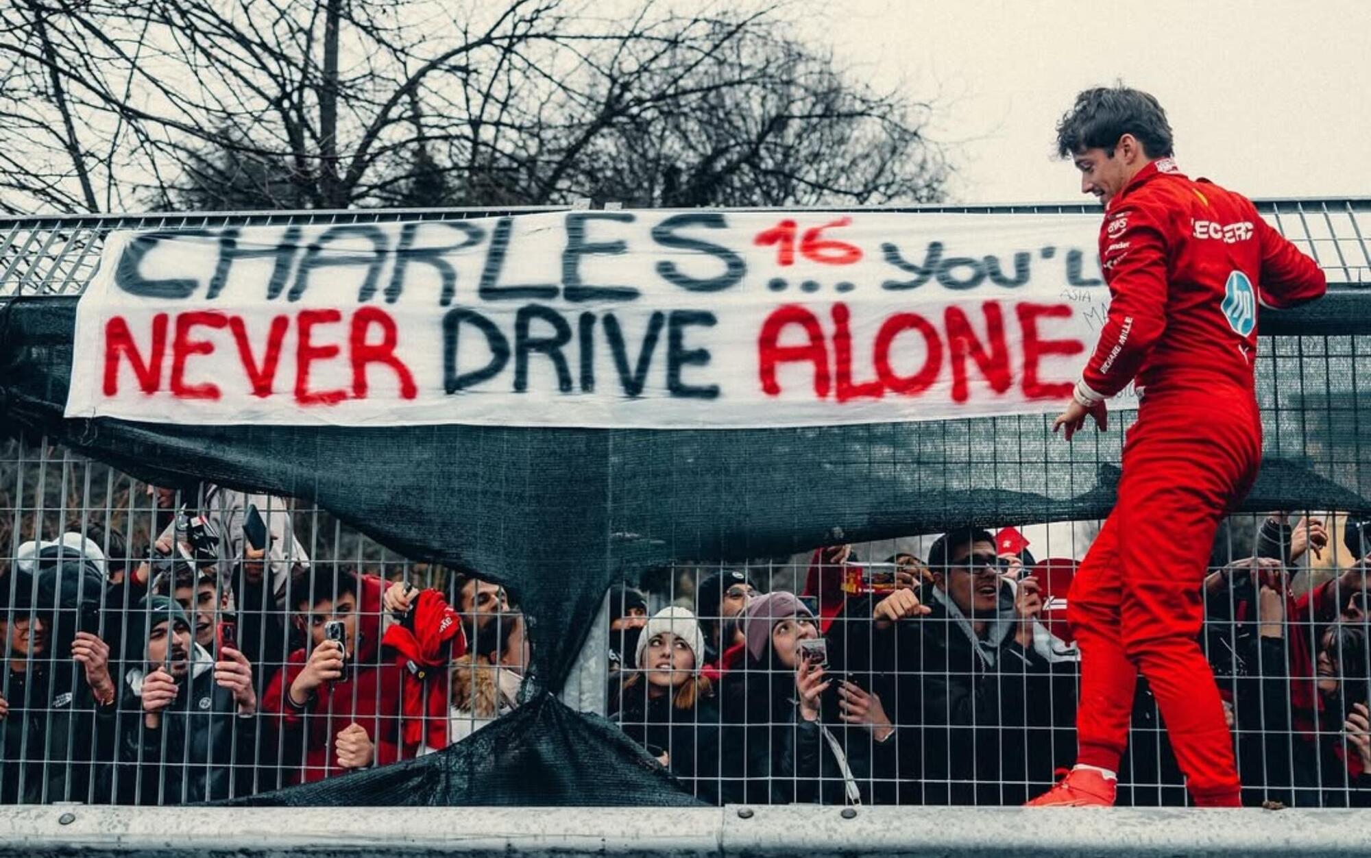 Charles Leclerc Ferrari Fiorano