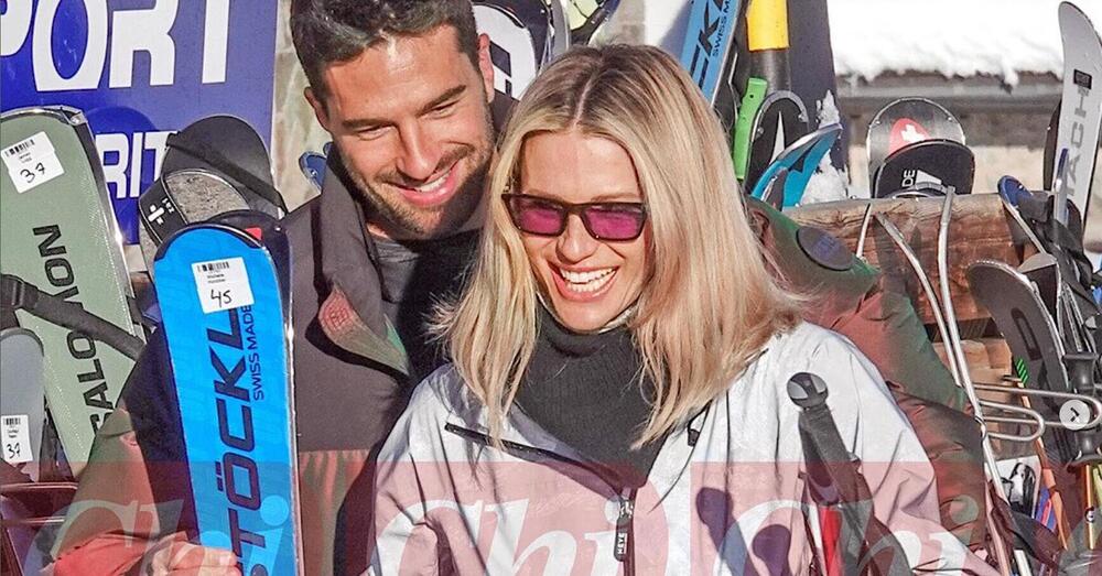 Michelle Hunziker non era single? Paparazzata da Chi con Alvise Rigo a Sankt Moritz, un amico o un nuovo amore? E dov&#039;&egrave; finito Matteo Viezzer? Per&ograve; c&#039;&egrave; anche lo sciatore Giorgio Rocca...