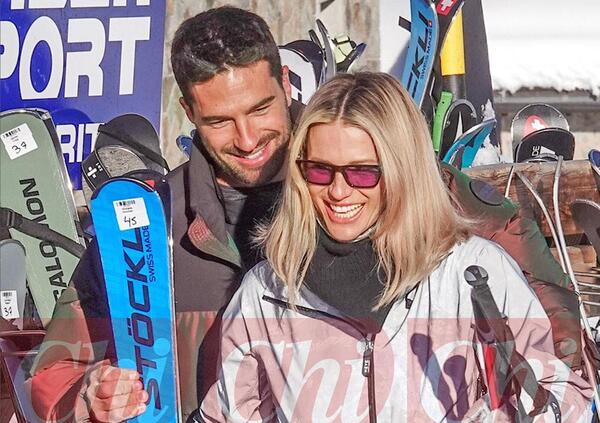 Michelle Hunziker non era single? Paparazzata da Chi con Alvise Rigo a Sankt Moritz, un amico o un nuovo amore? E dov&#039;&egrave; finito Matteo Viezzer? Per&ograve; c&#039;&egrave; anche lo sciatore Giorgio Rocca...