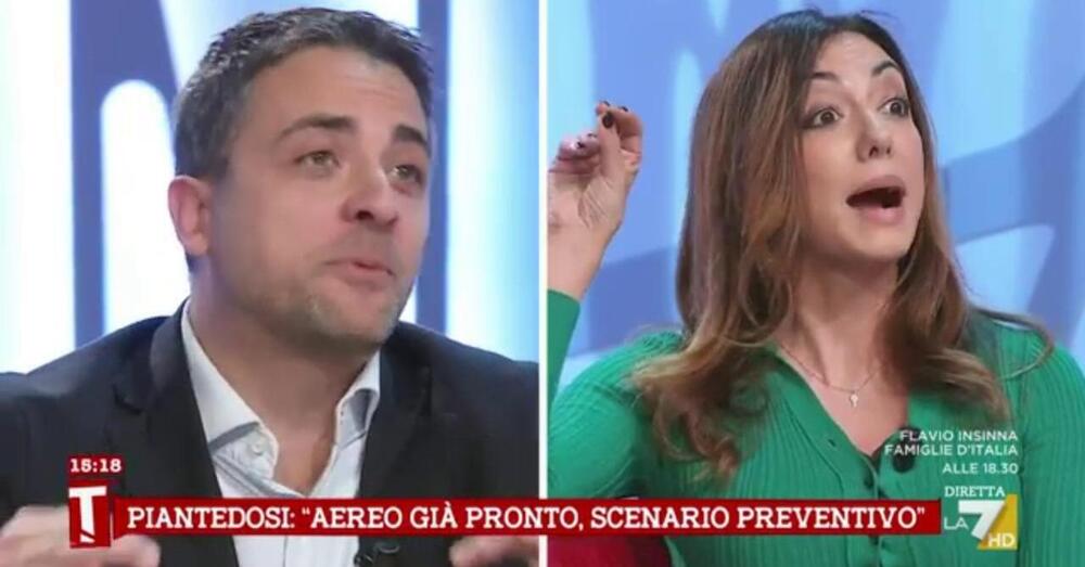 Ma avete capito perch&eacute; Augusta Montaruli fa &ldquo;bau bau&rdquo; in diretta tv su La7 a Marco Furfaro? C&#039;entra il caso di Monica Cirinn&agrave; e quei soldi &quot;sospetti&quot; trovati nella cuccia del cane. E Tiziana Panella a Tagad&agrave;...