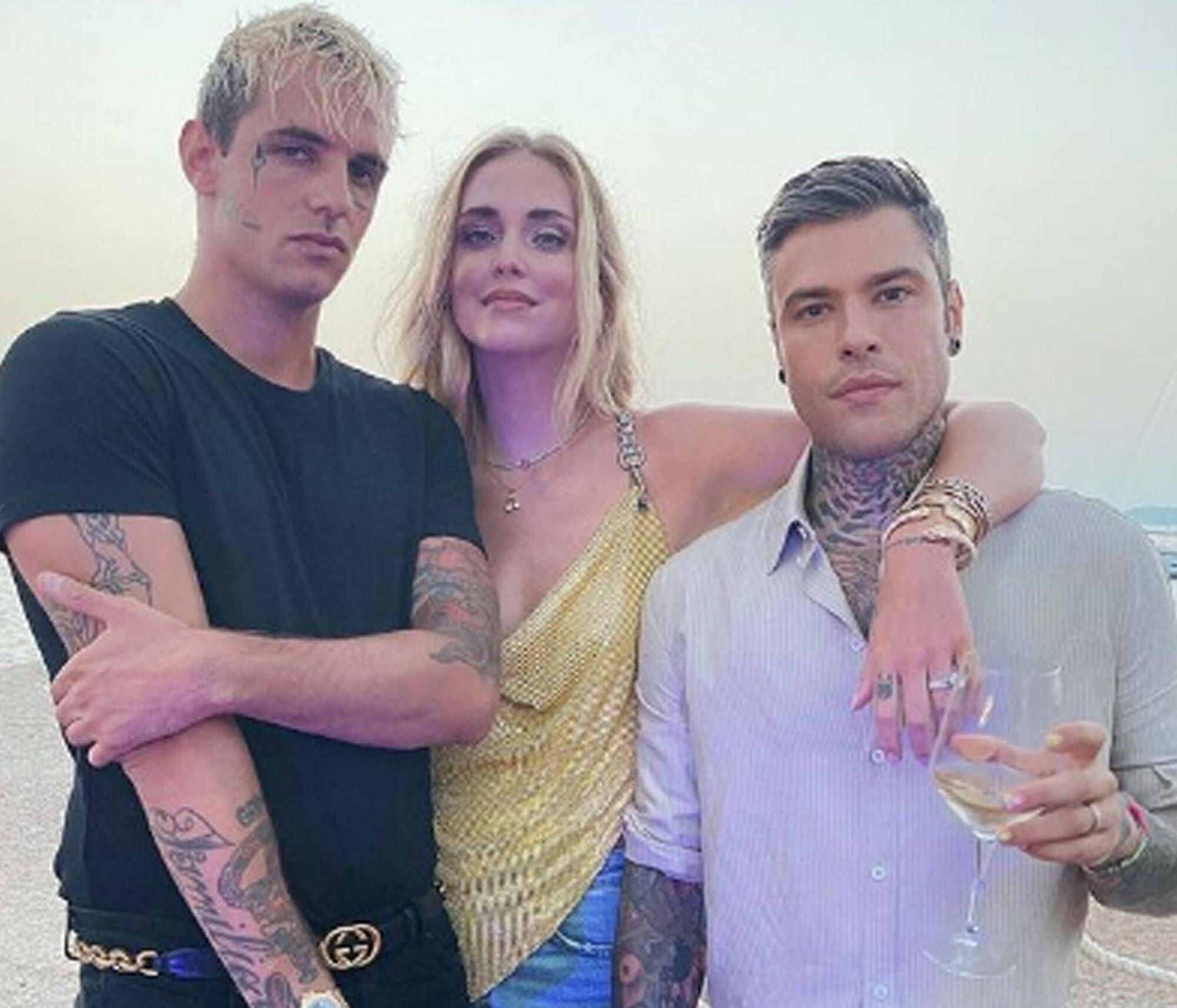 Achille Lauro, Chiara Ferragni e Fedez