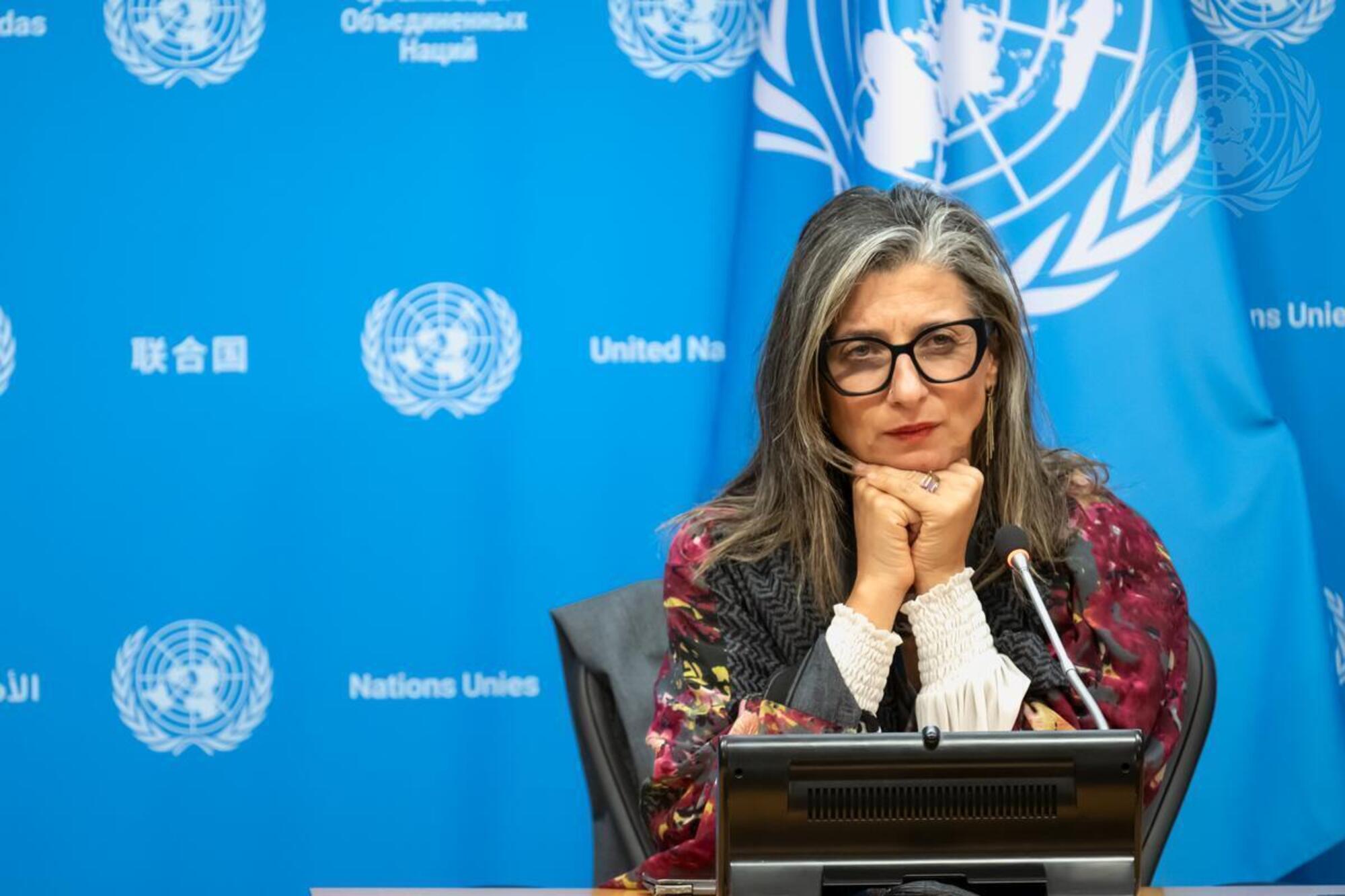 La relatrice speciale dell&#039;Onu Francesca Albanese