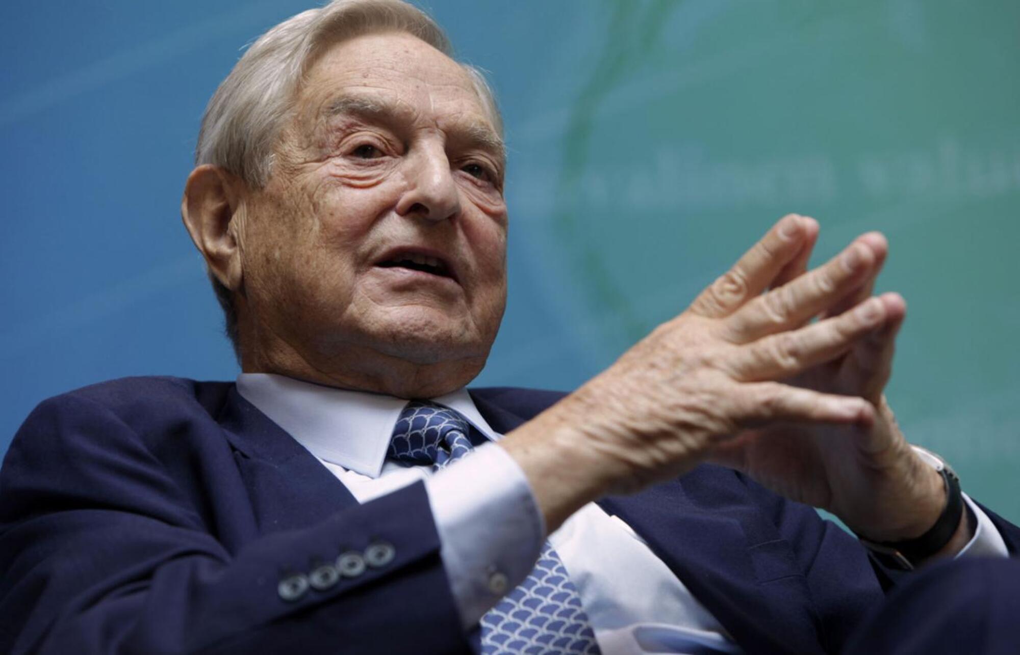 Il miliardario George Soros, tra i finanziatori di Front Lex