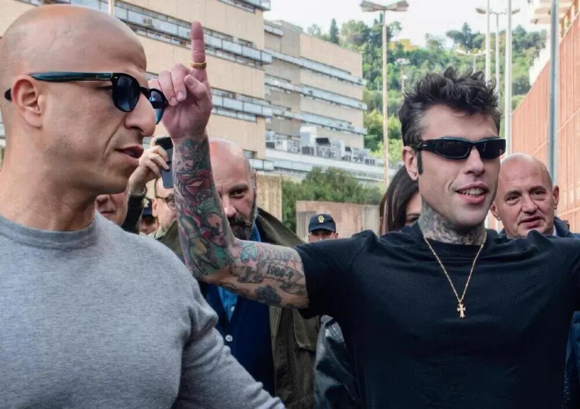 Christian Rosiello con Fedez