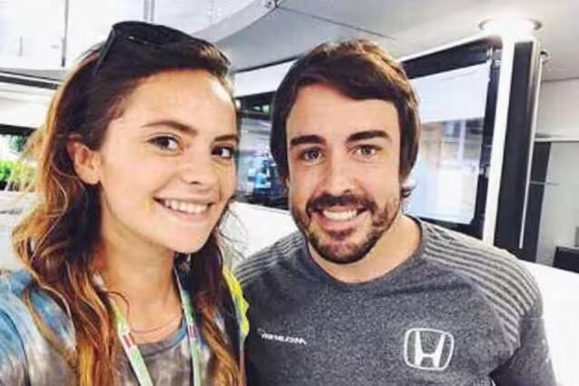 Francesca Michielin e Fernando Alonso.