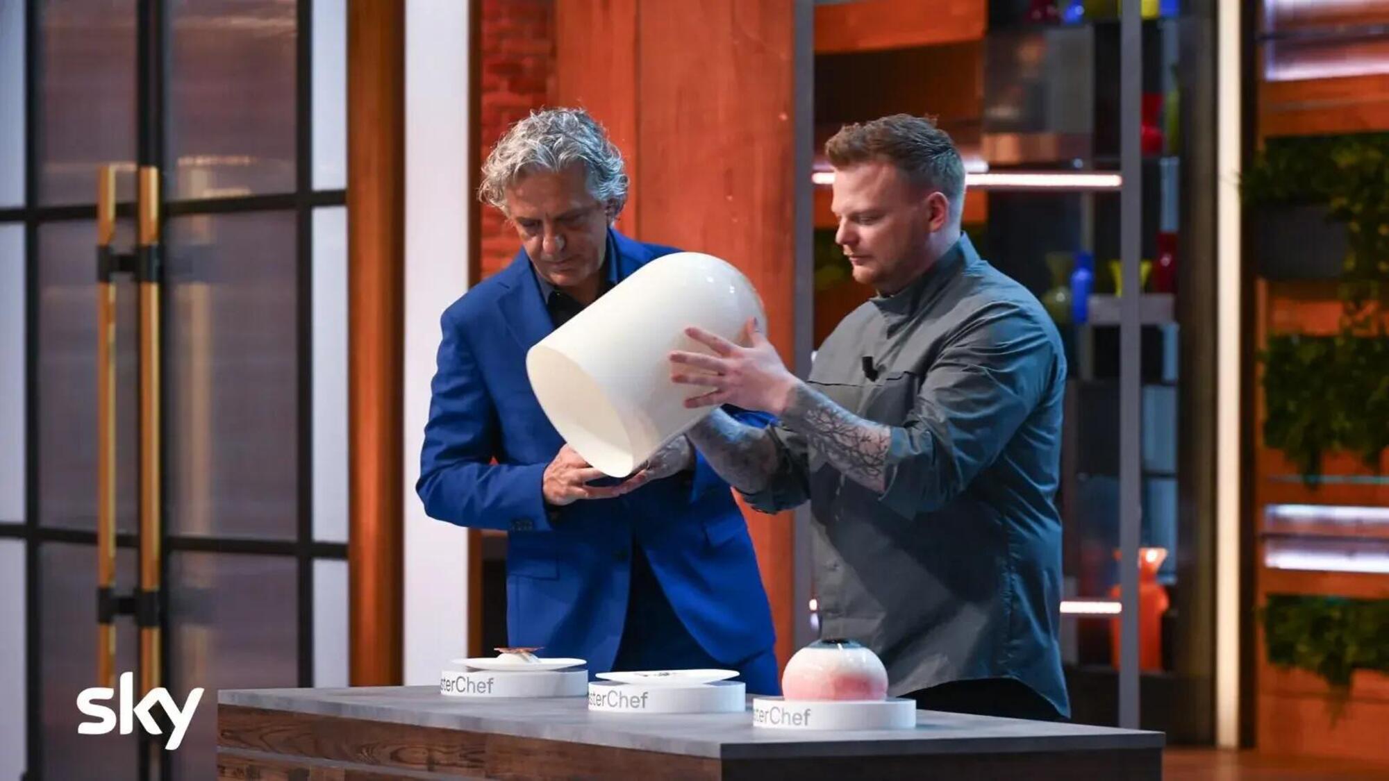 Rasmus Munk presenta i suoi piatti insieme a Giorgio Locatelli