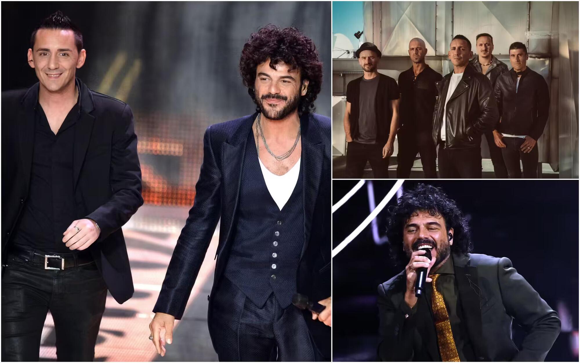 I Modà e Francesco Renga a Sanremo 2025