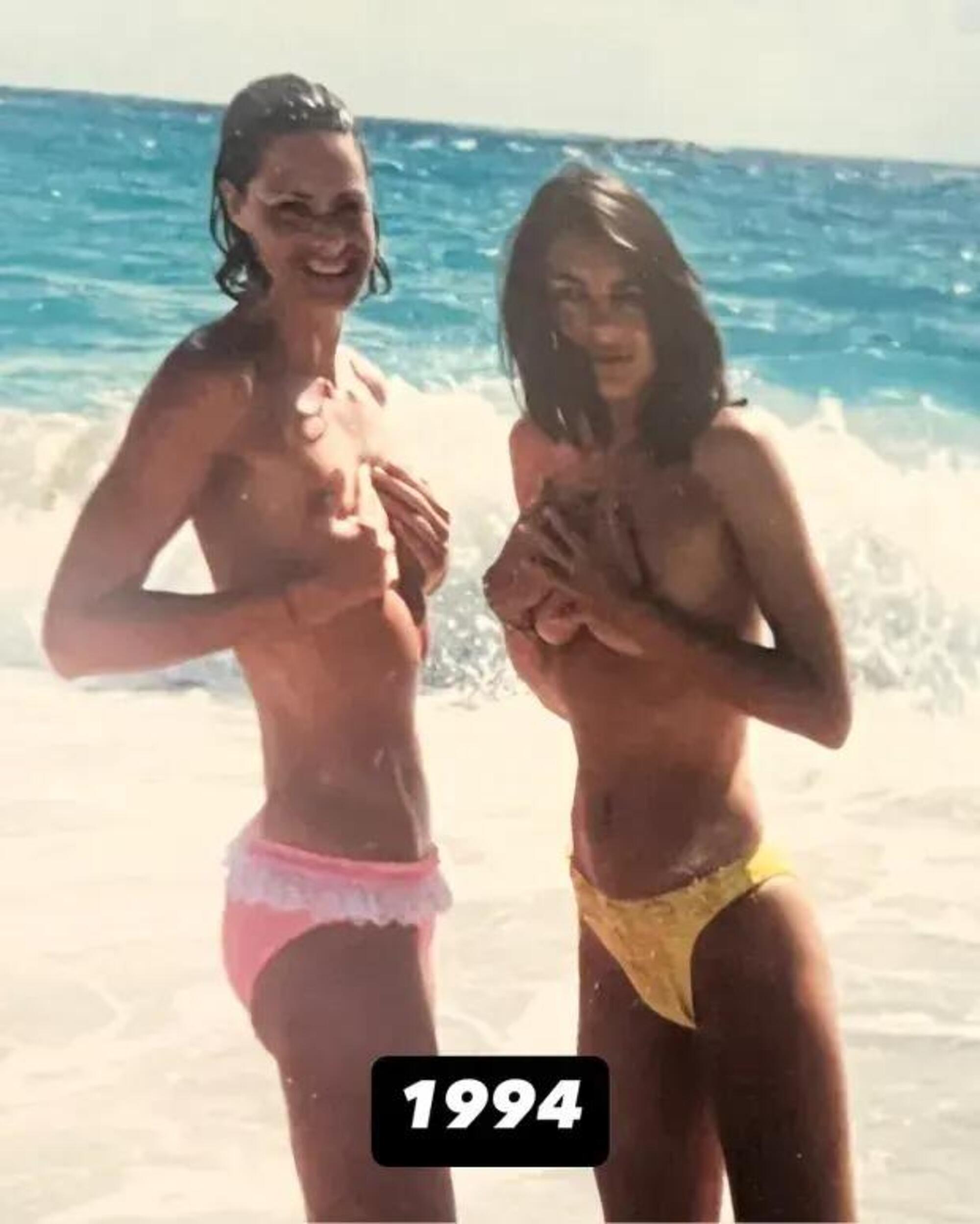 Le foto di Liz Hurley e Trinny Woodall