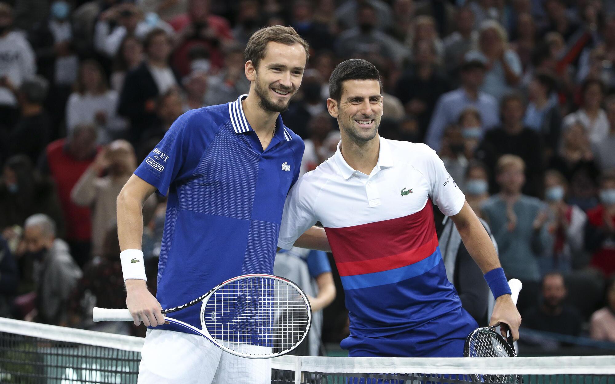 Djokovic e Medvedev contro Sinner