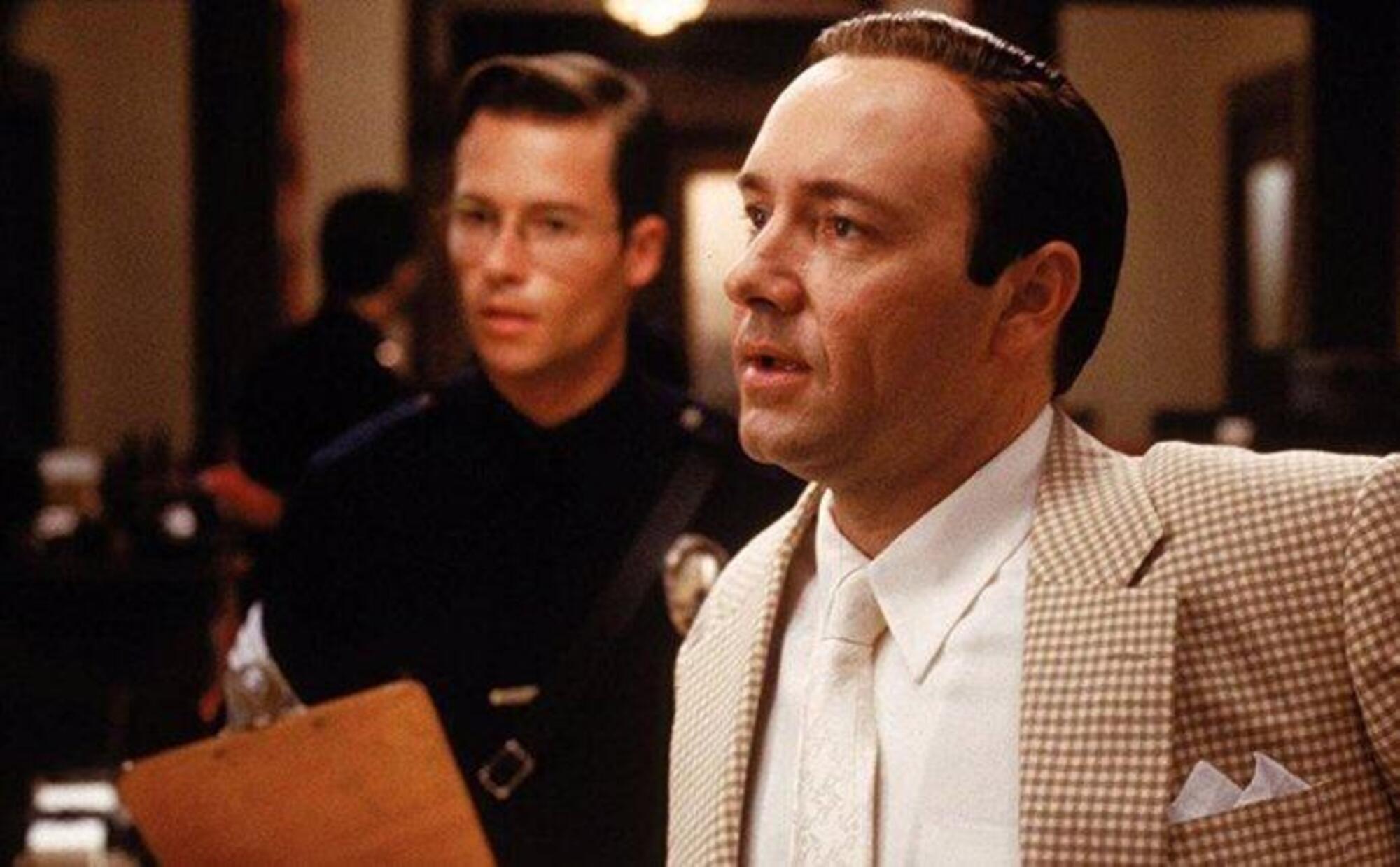 Kevin Spacey e Guy Pearce in &quot;L.A. Confidential&quot; (1997)