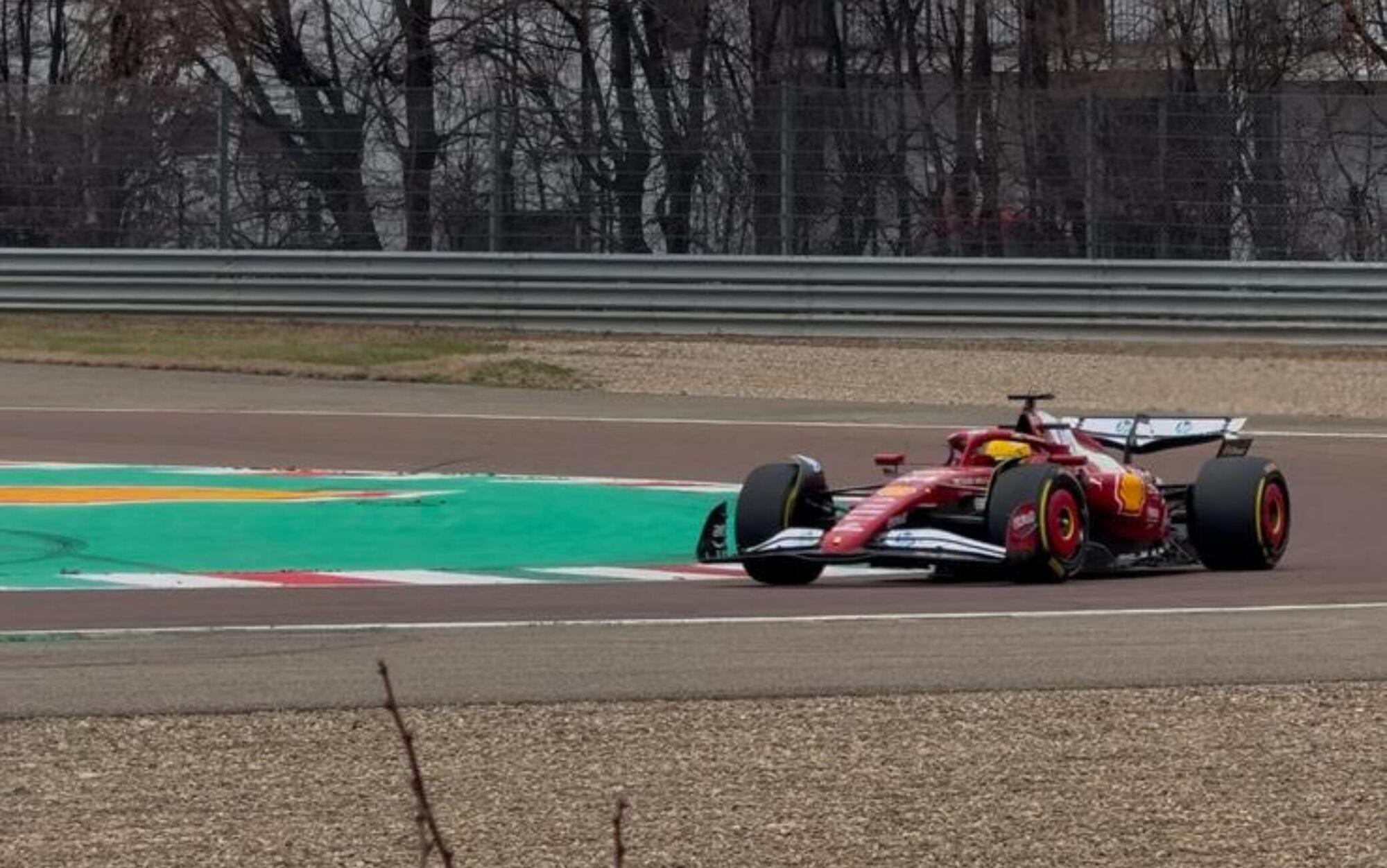 Lewis Hamilton Ferrari SF25