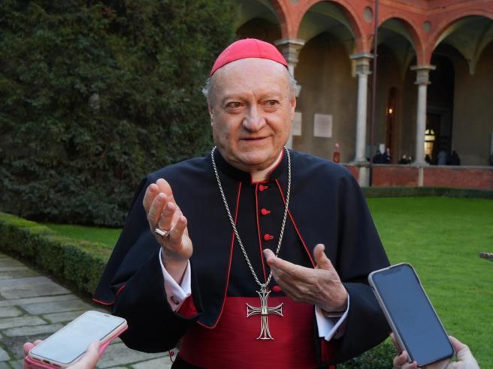 Il cardinale Gianfranco Ravasi