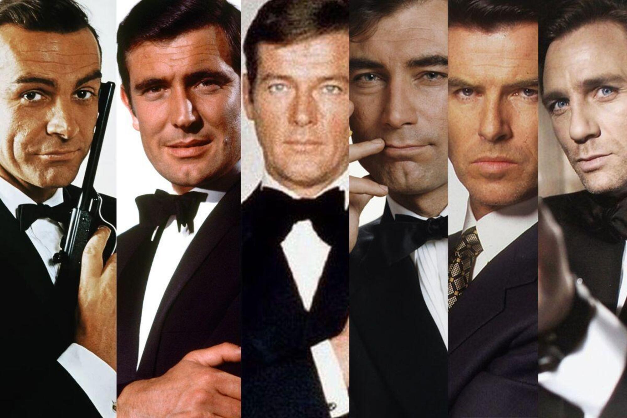 Gli attori che hanno interpretato James Bond dall&#039;inizio fino a oggi