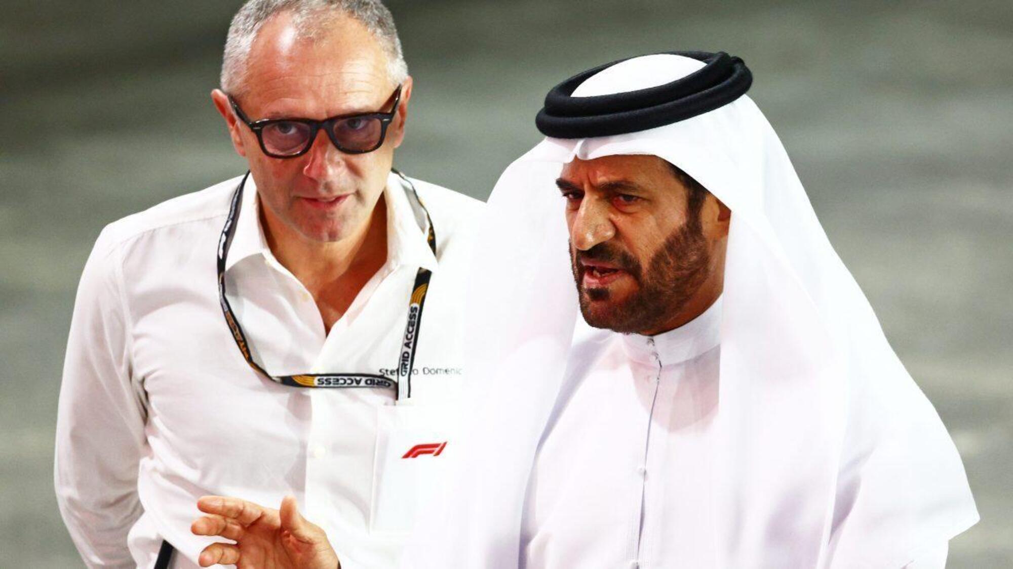 Stefano Domenicali Ben Sulayem F1