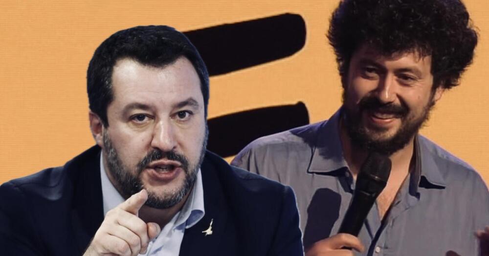 Propaganda Live, ma augurare un ictus a Salvini come Xhuliano Dule su La7 &egrave; satira? Ecco la risposta del leader della Lega. E Diego Bianchi...