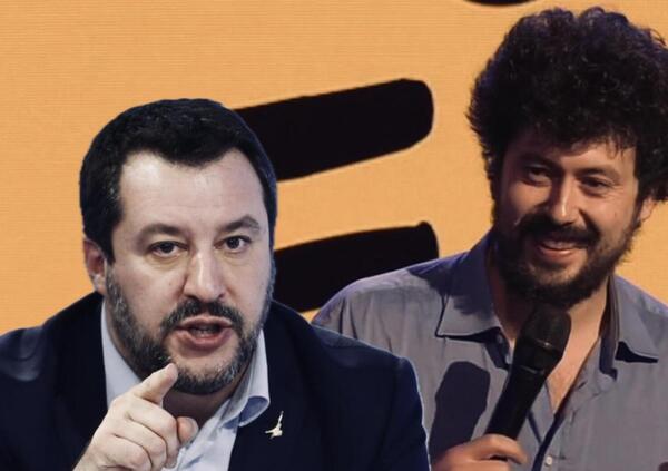 Propaganda Live, ma augurare un ictus a Salvini come Xhuliano Dule su La7 &egrave; satira? Ecco la risposta del leader della Lega. E Diego Bianchi...