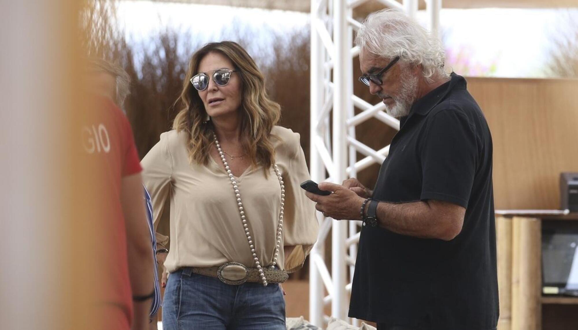 Daniela Santanch&egrave; e Flavio Briatore al Twiga