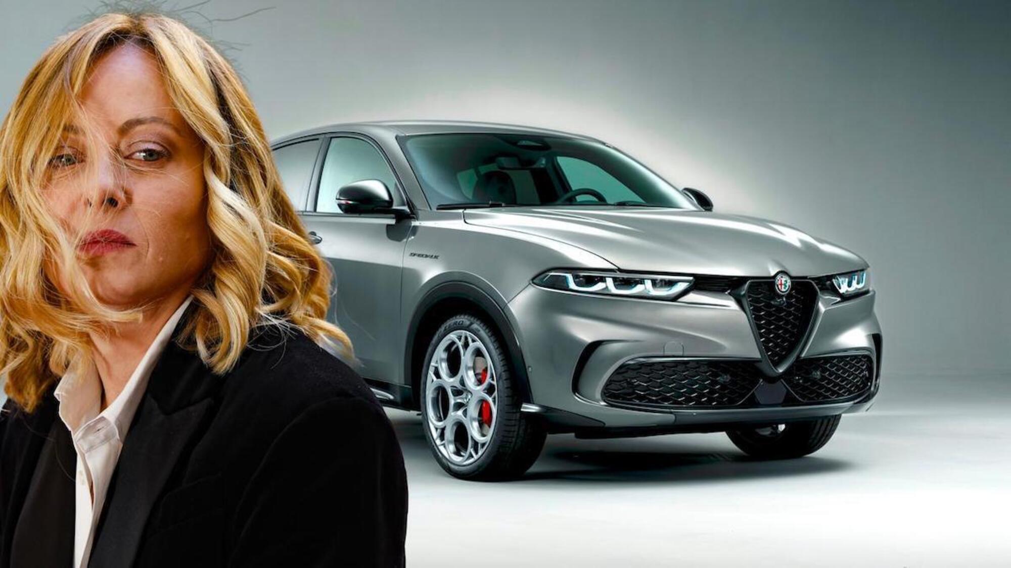 Sei Alfa Romeo Tonale scelte come auto blu per il Governo Meloni