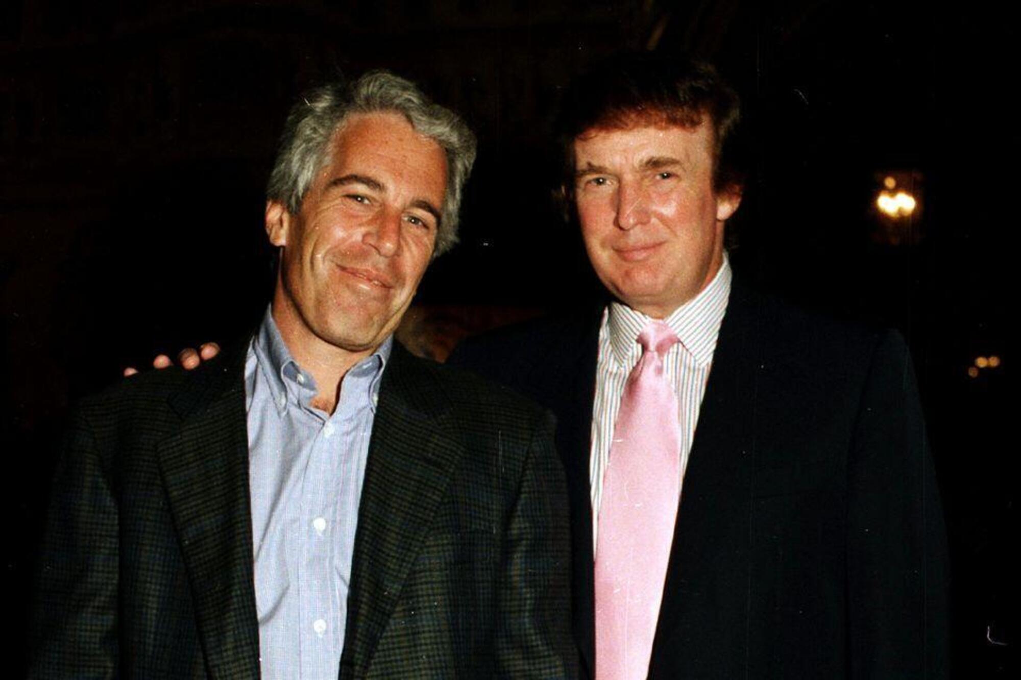 Jeffrey Epstein e Donald Trump