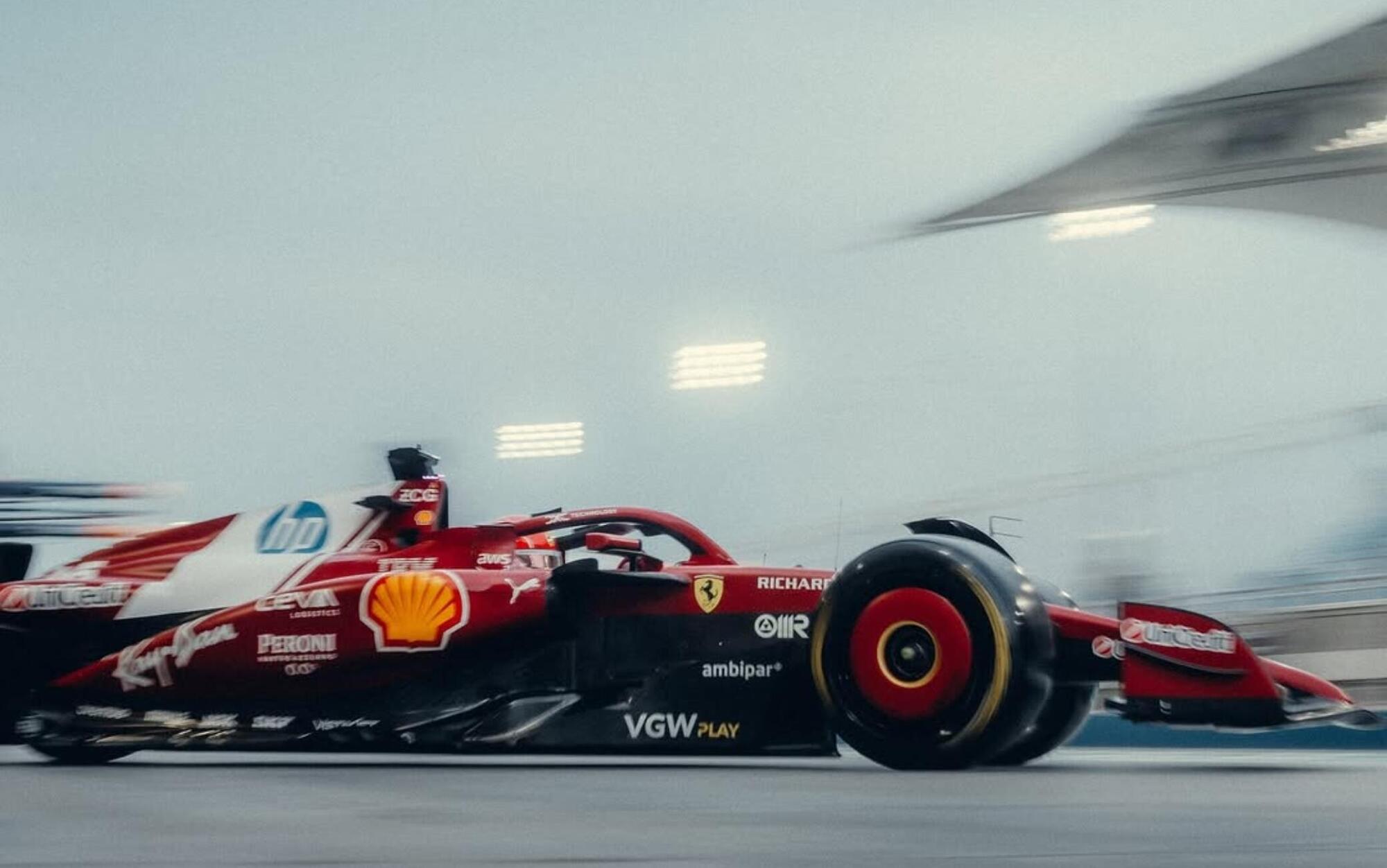 Charles Leclerc ferrari bahrein