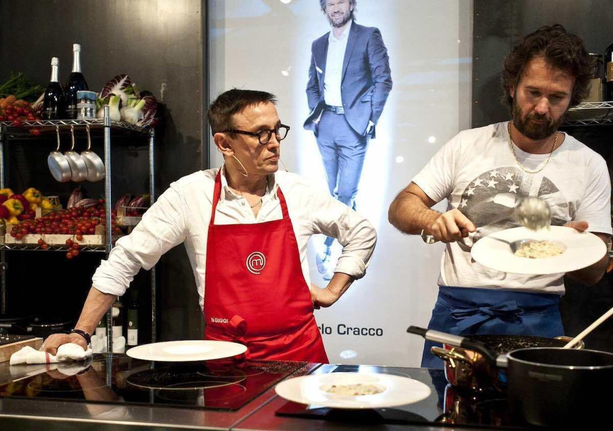 Bruno Barbieri e Carlo Cracco