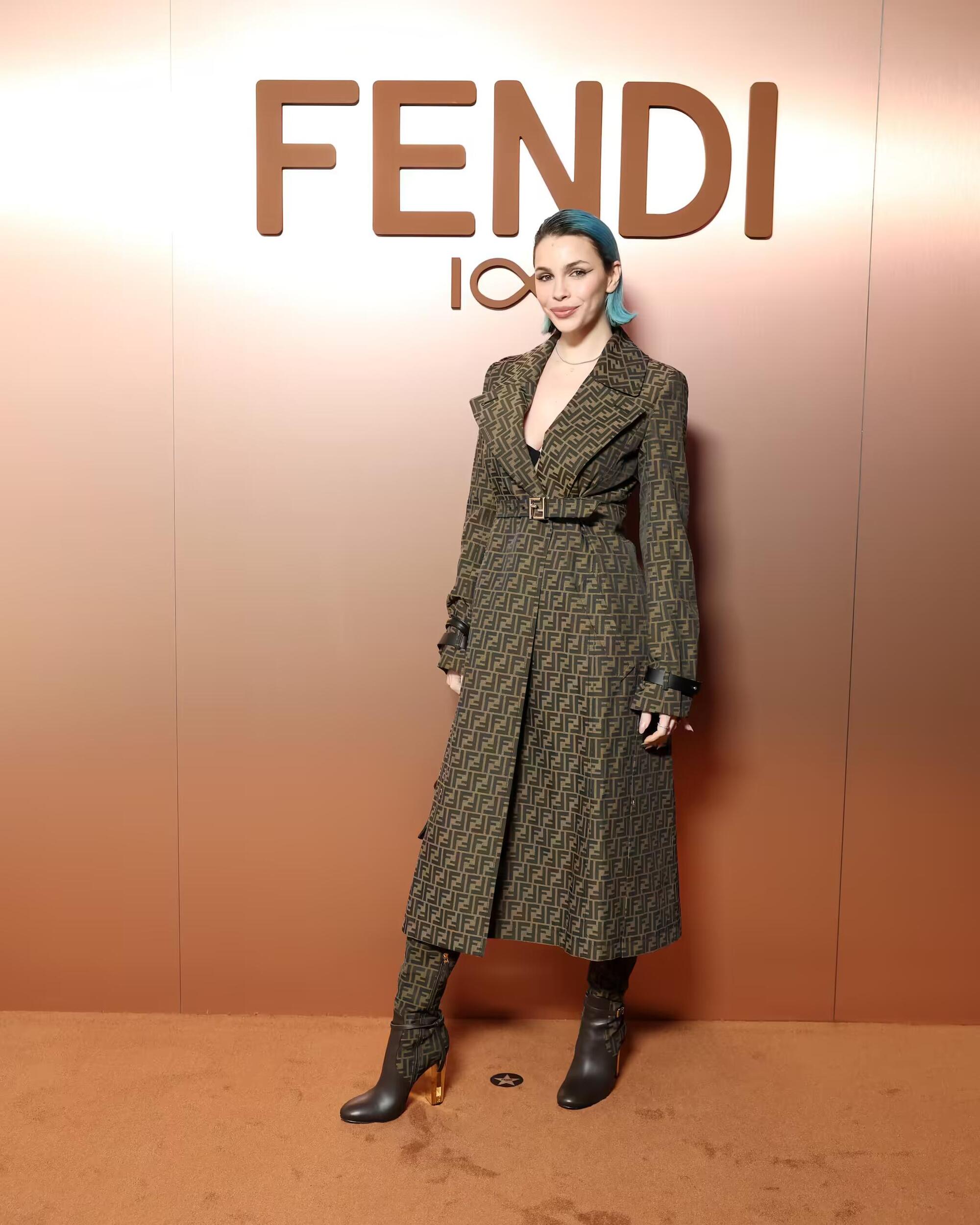 Rose Villain alla Milano Fashion Week per Fendi