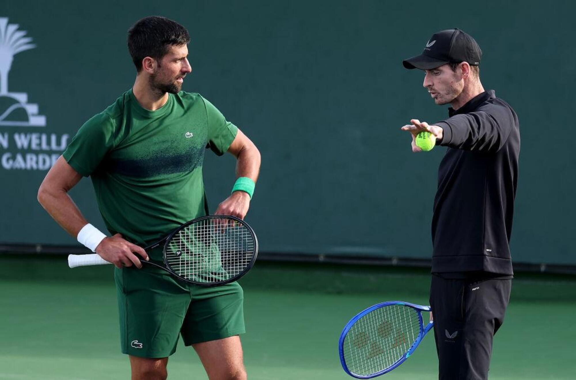 Djokovic con Murray