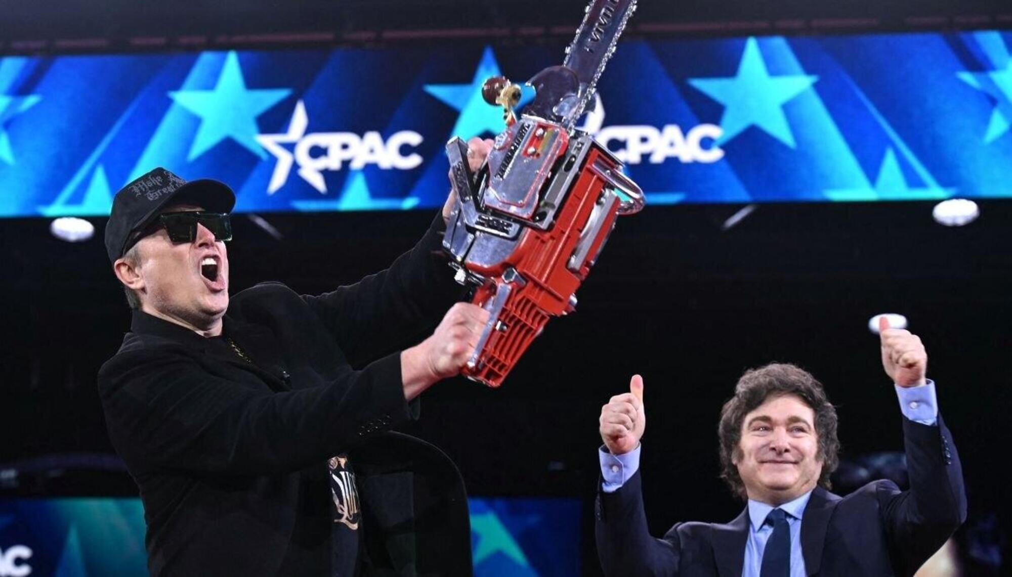 Musk e Milei insieme sul palco del Cpac, la confernza mondiale dei conservatori